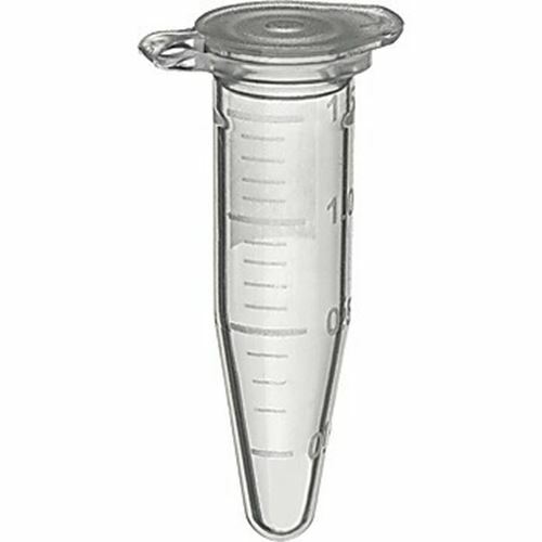 BioPlast 1.7ml Microcentrifuge Tube Non-Sterile Natural Rnase/Dnase free 500/Bag