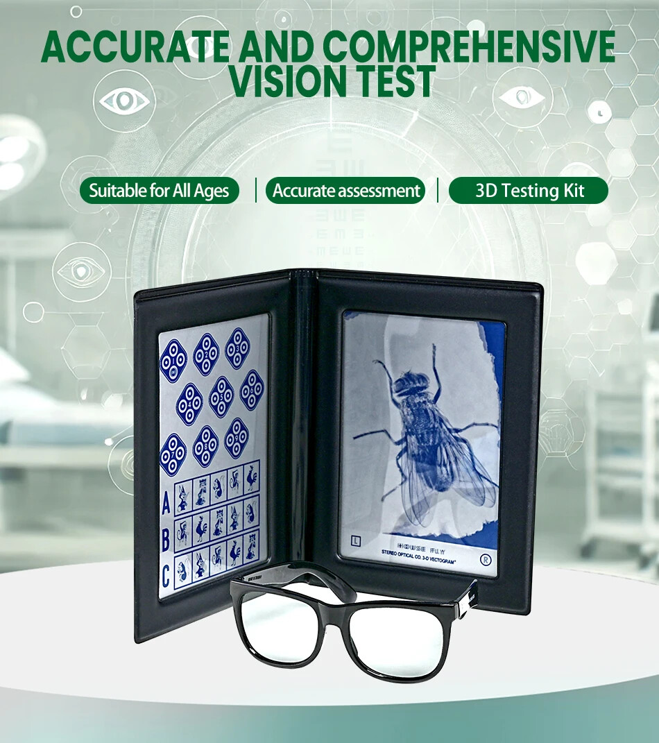 Stereoscopic flying insect vision test for fine depth perception