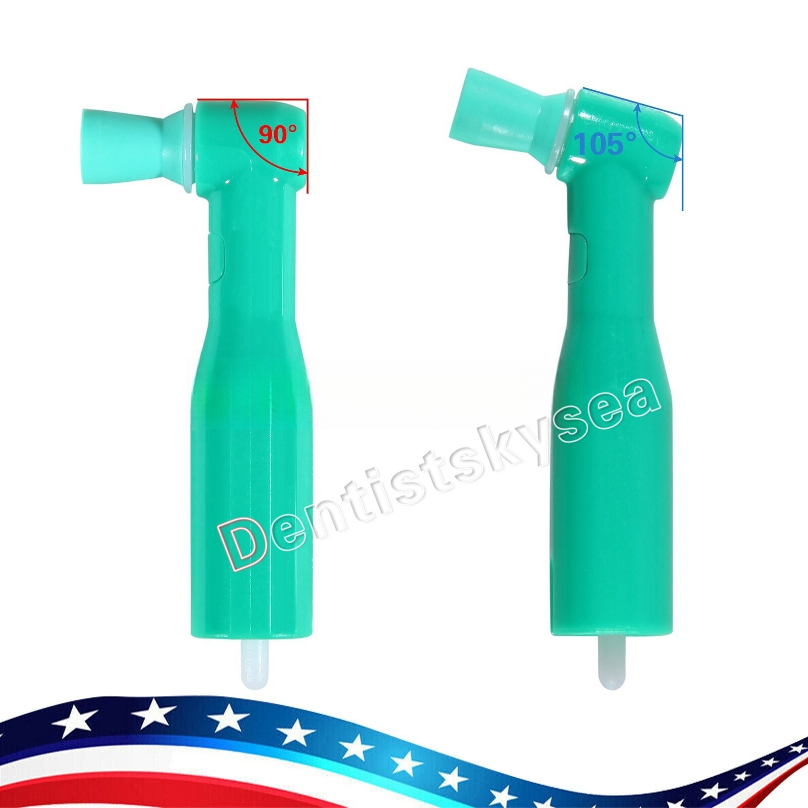 100 Prophy Angles 360° Swivel for Dental Cordless Hygiene Prophy Handpiece