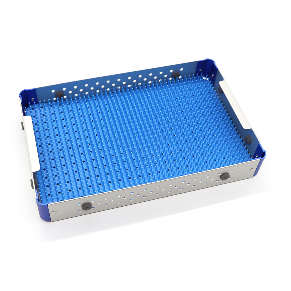 Two layer Sterilization tray case box surgical instrument Sterilize tray，us