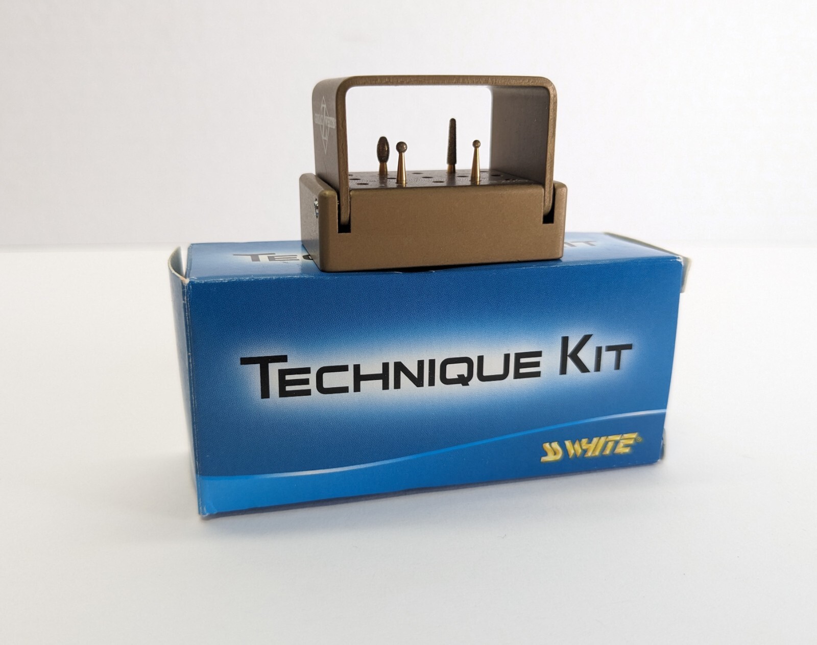 SS White 18160 Great White Z Diamond Technique Kit 4 Burs (Blue Box)