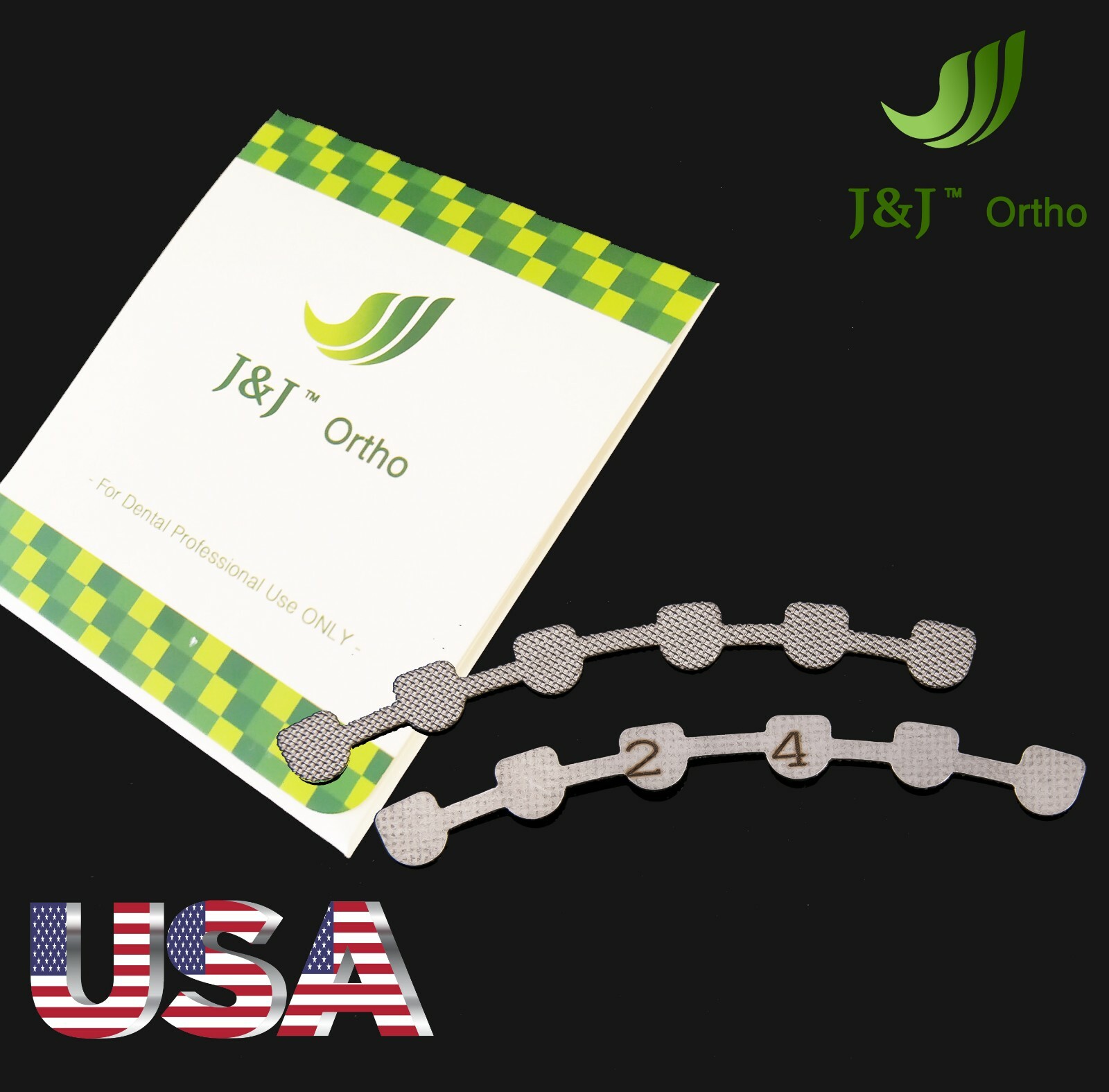 J&J Ortho™ Orthodontic Lingual Retainer (2 pieces)