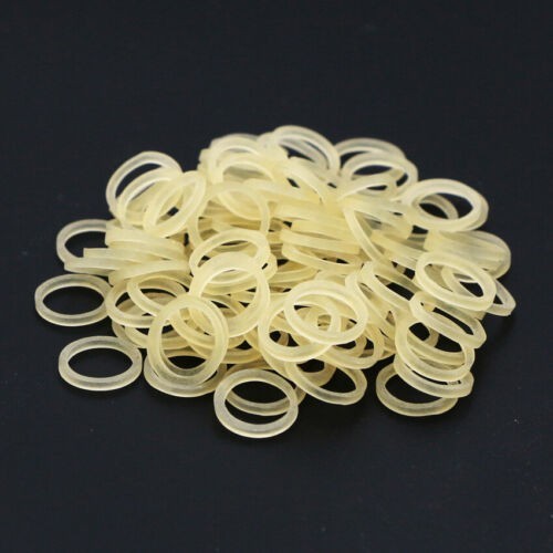 100Pcs Rubber Bands Dental Orthodontic Elastics Latex Braces 3.5/4.5/6.5OZ