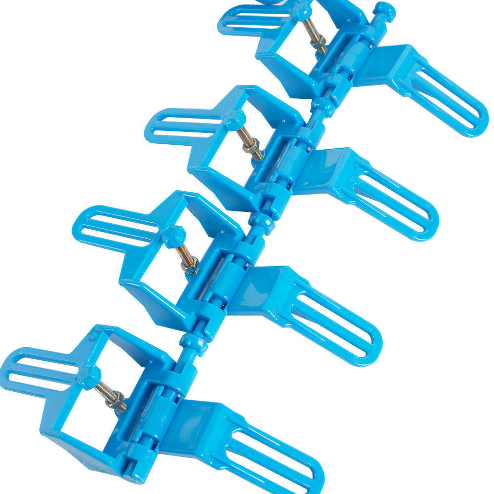 20 Pcs Dental Blue High Quality Disposable Articulators Tooth Plastic Denture