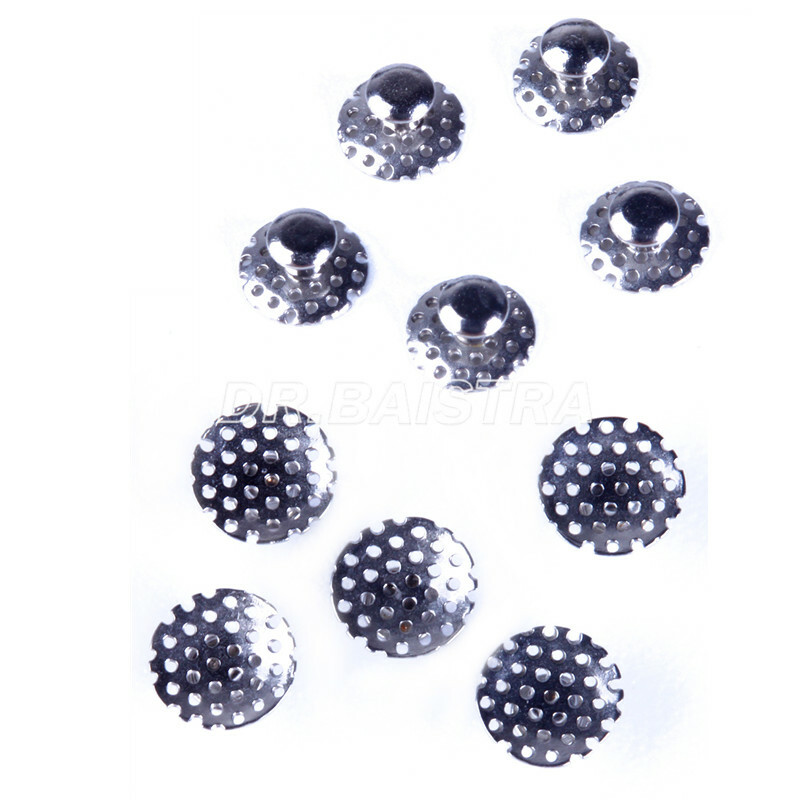 Dental Orthodontic bondable lingual button, Mesh Base of TOMY type—10pcs