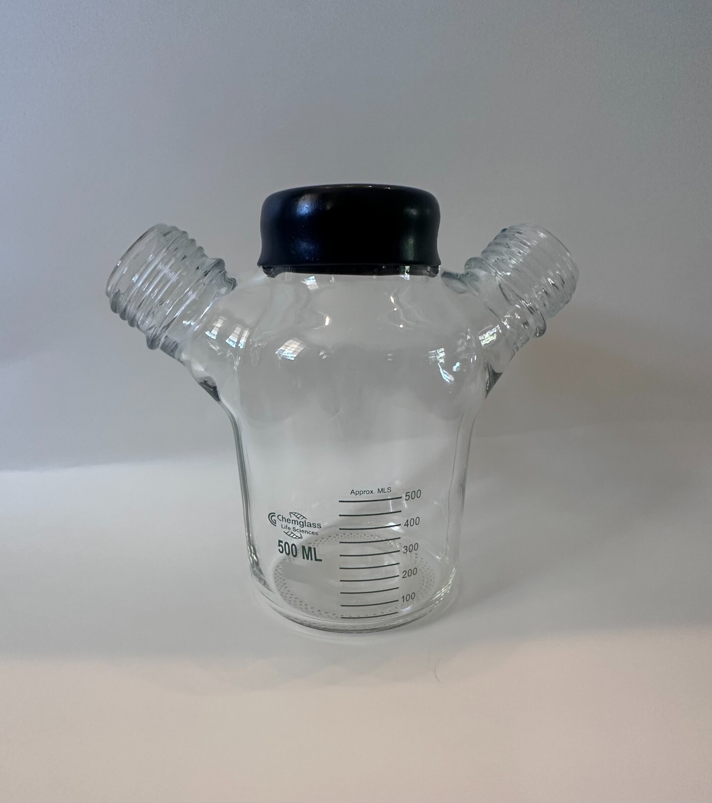 ChemGlass Life Sciences 500ml Spinner Flask (glass only) #CLS-1400-G500