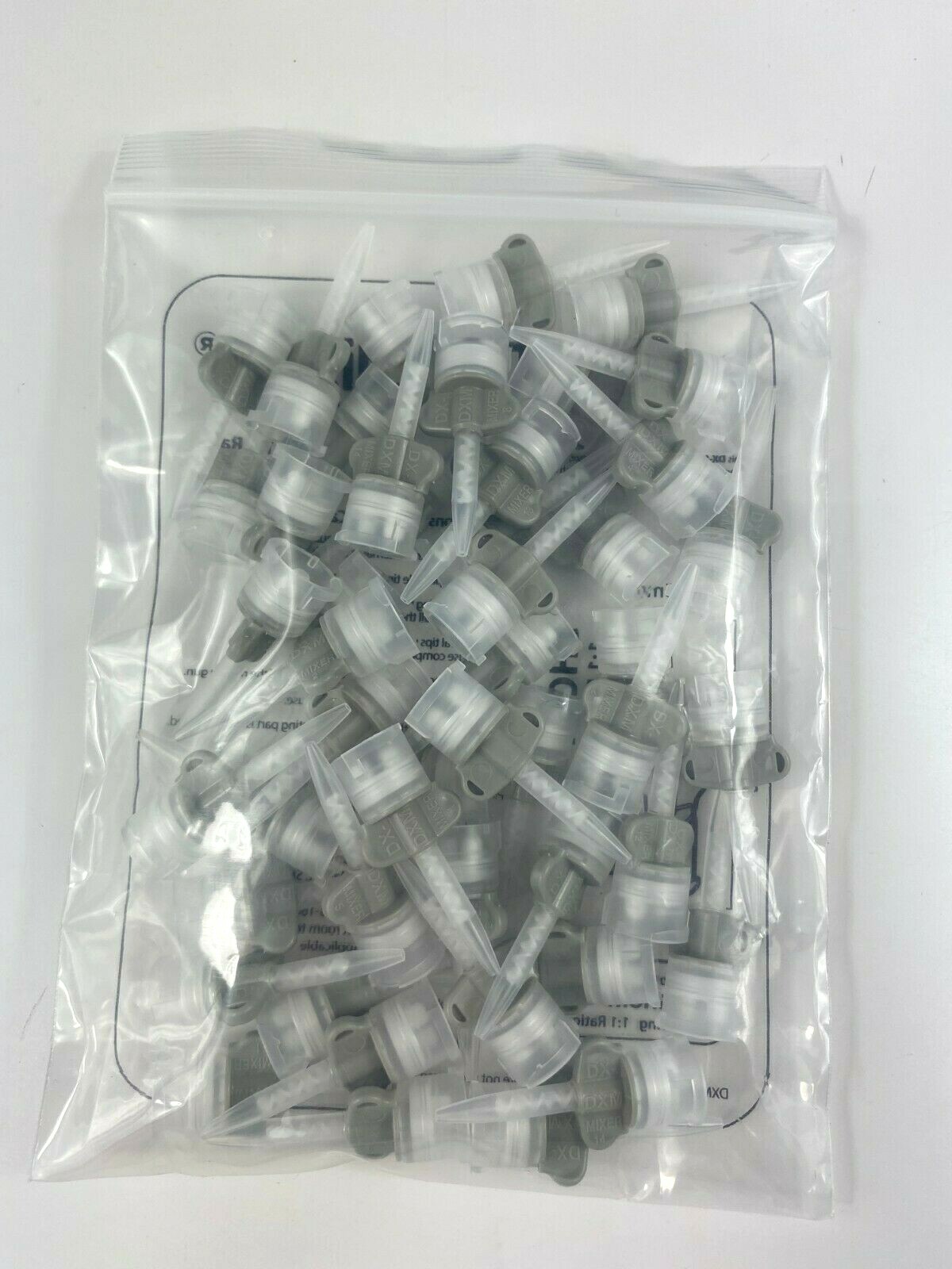 48pcs Mixing Tips compatible with Dermaflage cartridges – DX-Mixer® Short