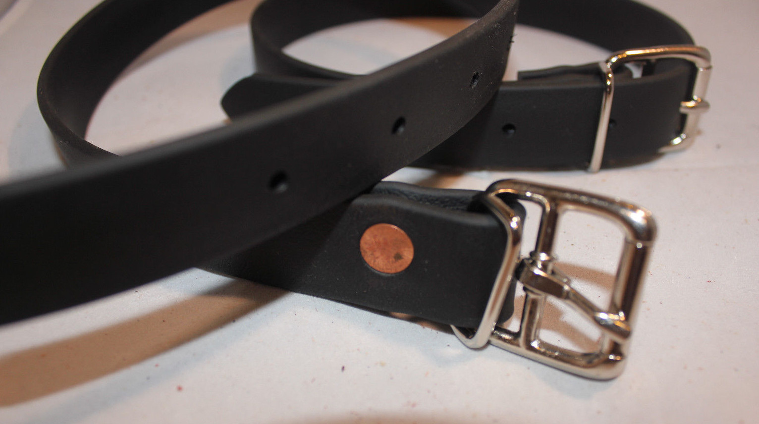 Utility Strap – 1″ Black Biothaine – 36″ long – 1 pair (E136)