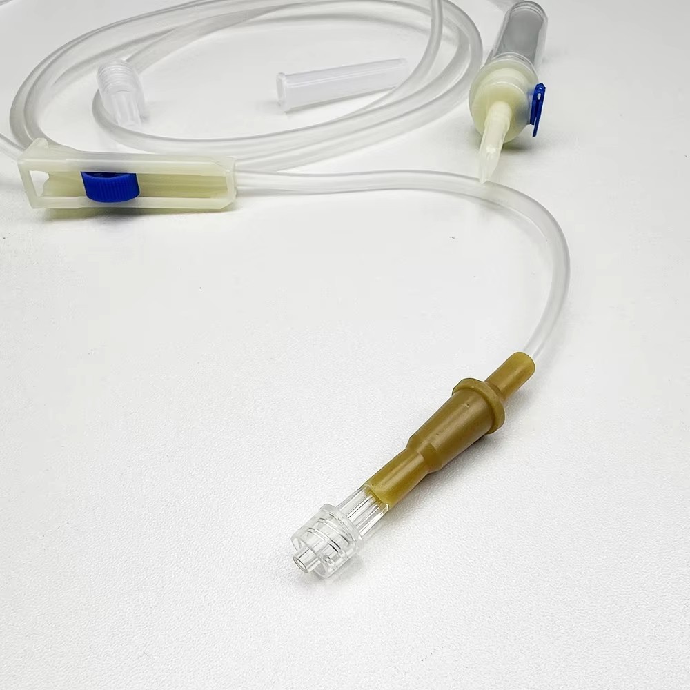 10Pcs Universal Veterinary Complete Infusion Set for Laboratory and Animals Use