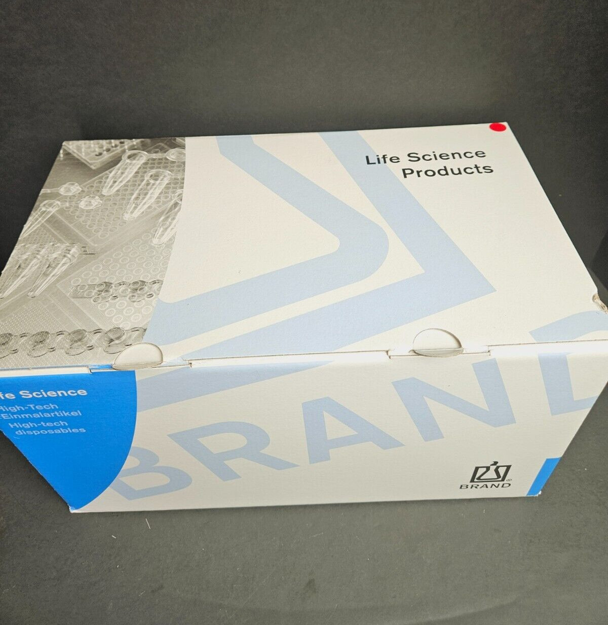 BrandTech Centrifuge Tube with Lid 1.5 ml Polypropylene 450 Tubes