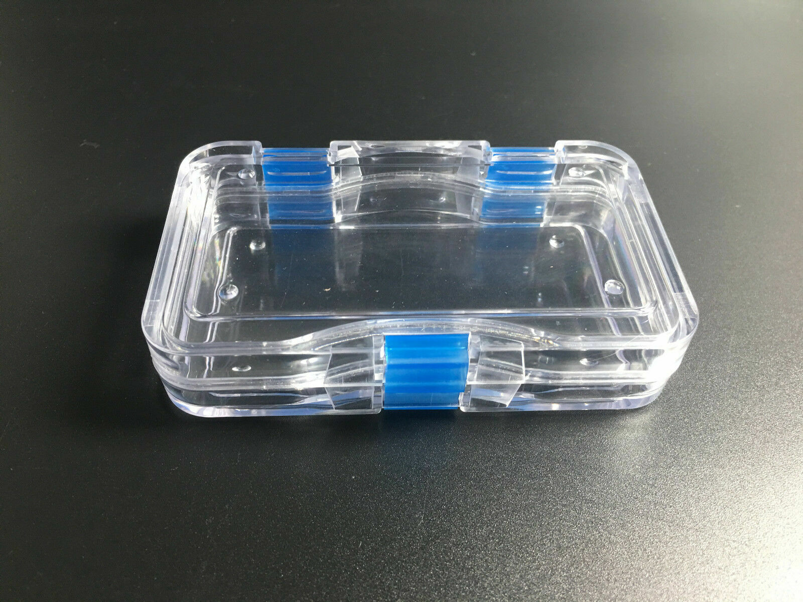 Denture False Inlay Teeth Membrane Case Hinged Display Jewelry Box Fragile 4size