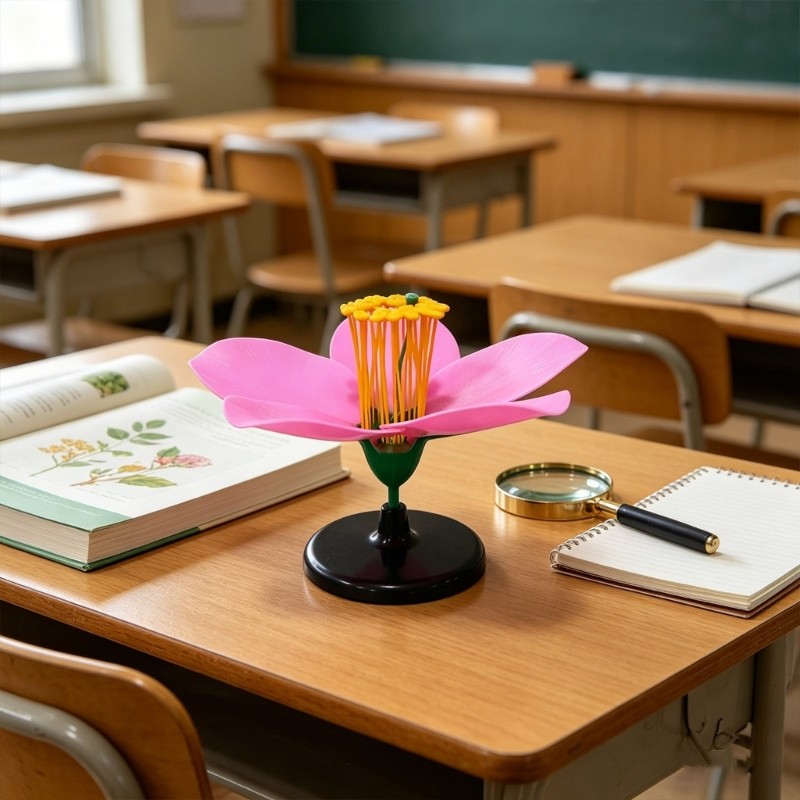 Detachable Plastic Peach Blossom Model Suitable for Detailed Study