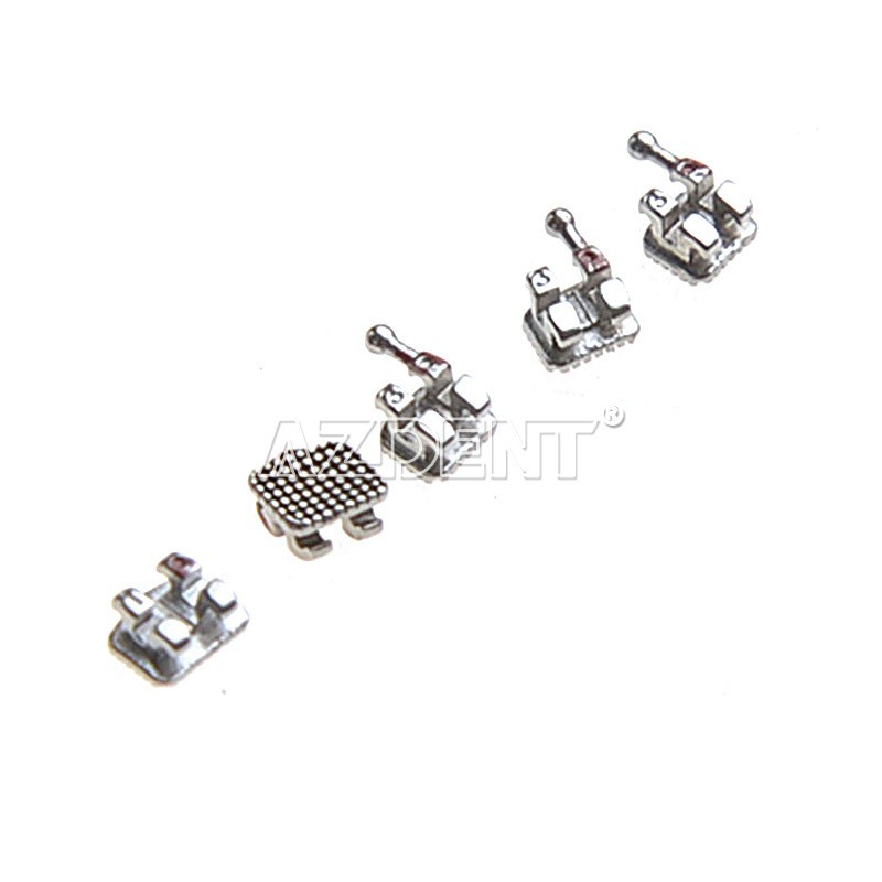 Dental Orthodontic Brackets Monoblock MIM Mini Roth.022 With Hooks 345 AZDENT