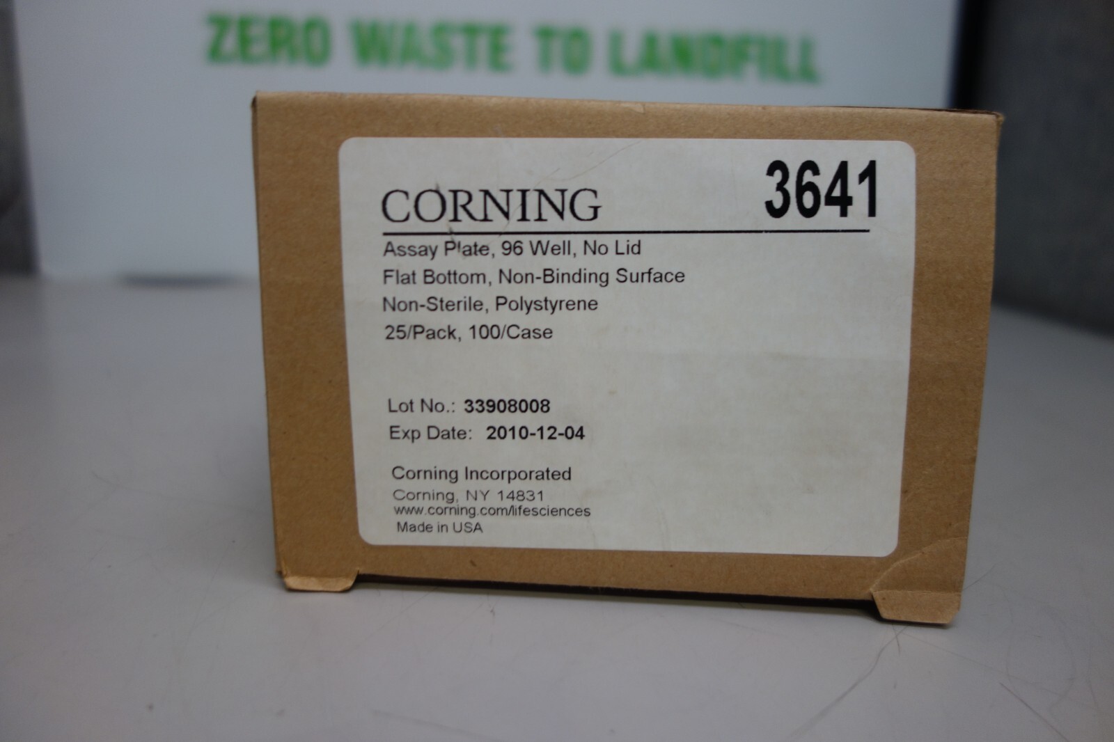 CORNING 3641 96 WELL FLAT BOTTOM NON-BINDING SURFACE ASSAY PLATES LOT OF 25