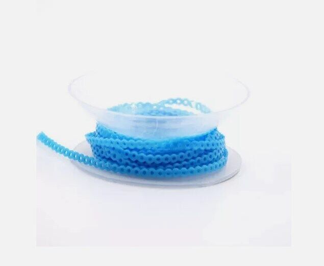 1 Pc Dental Elastic Ultra Ligature Ties Power Chain Braces Long/Short/Continuous