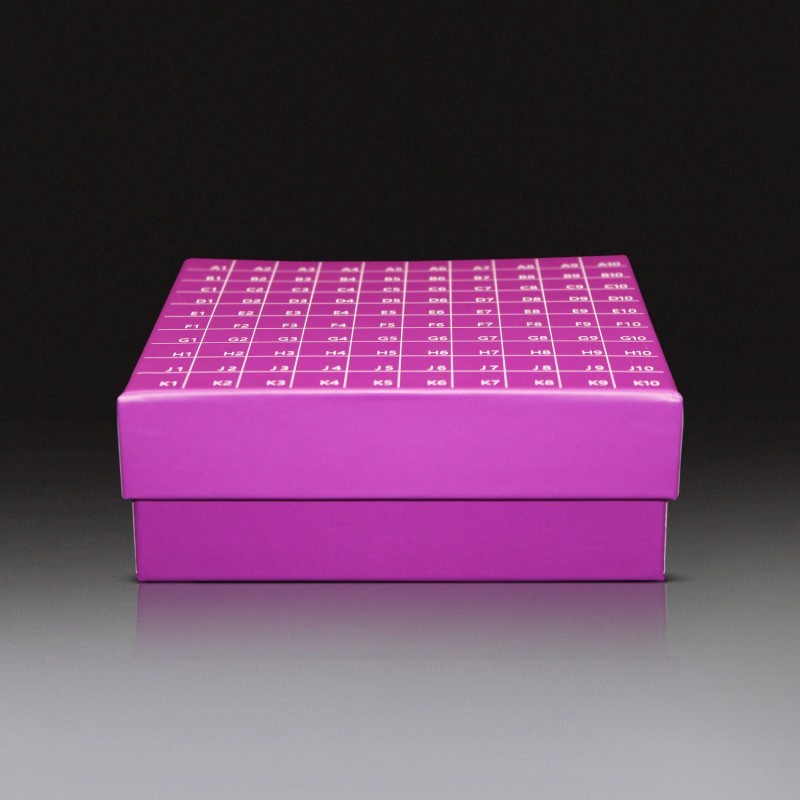 CellGrow Scientific 100 Place Storage Box 5 rack/wrap Qty 5