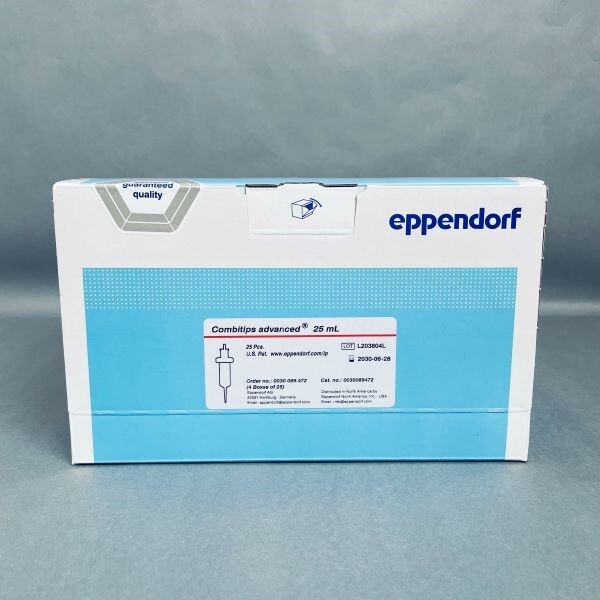 Eppendorf Combitips Advanced Pipette Tip 25 ml 4 Packs with 25 Tips Each