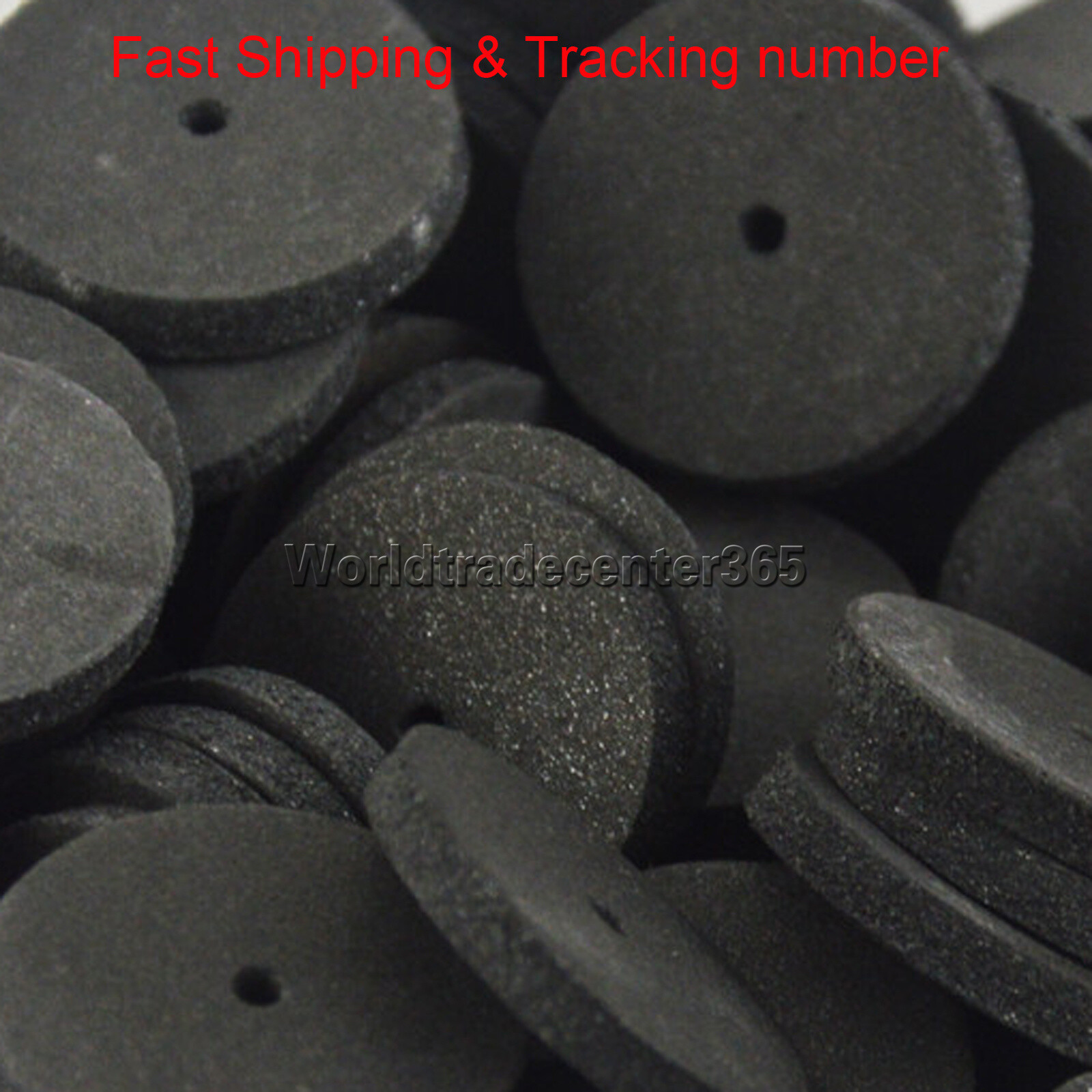 Dental Lab Rubber Polishing Wheels Burs Polishers Jewelry 2.35mm Rotary Tool