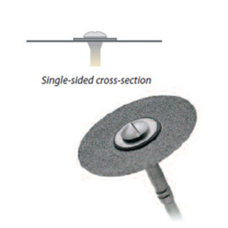 Single-Sided Diamond Disc 0.10mm 45 Micron 7/8″ Unmounted Pk 2