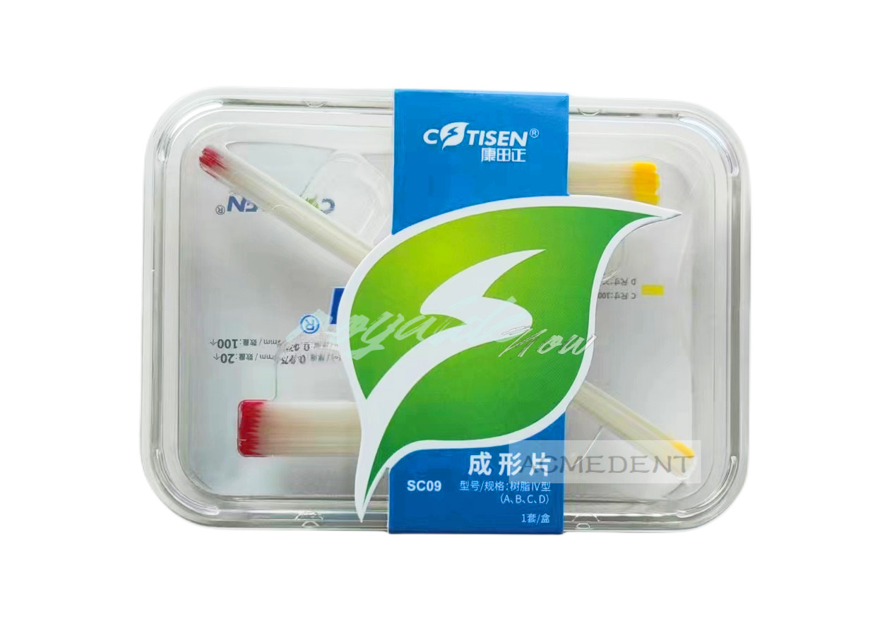 Dental Transparent Strips Matrix Polyester Film CONTISEN Blue Strip Fit Garrison