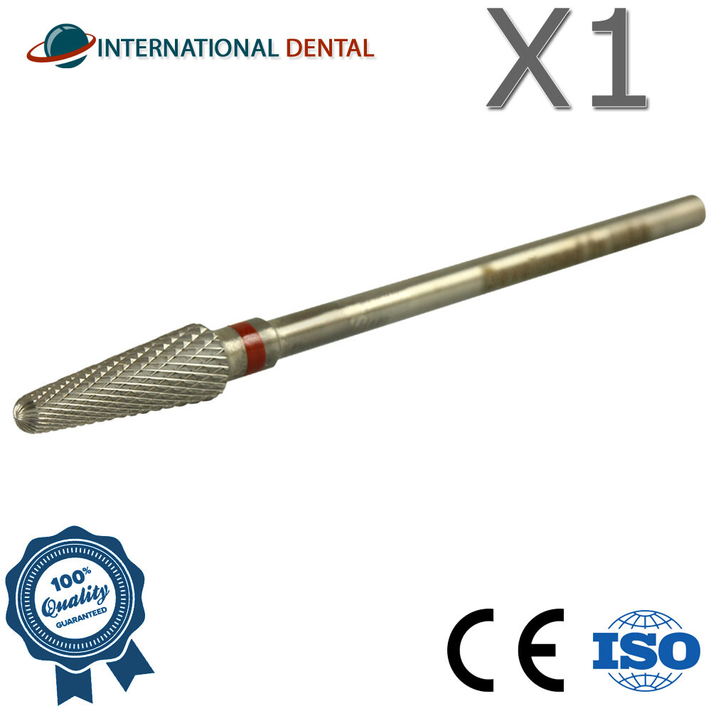 Dental Laboratory Lab Carbide Bur Ø4.5mm 5000210 Cross Cut Fine Grit Tool