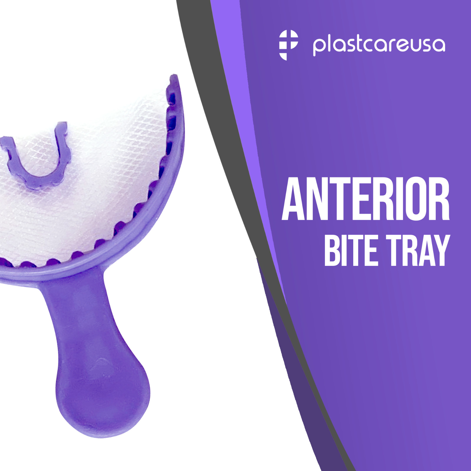 70 (2 Bags) Dental Bite Registration Impression Trays Mold Alginate (Anterior)