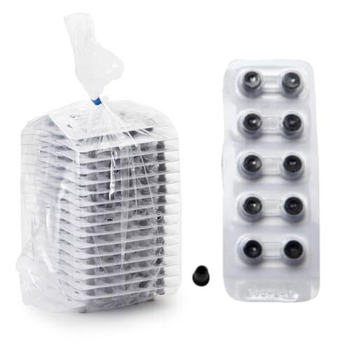 SurgiMac Black Luer Syringe Tip Caps Secure and Leak-Proof Syringe Caps Preci…