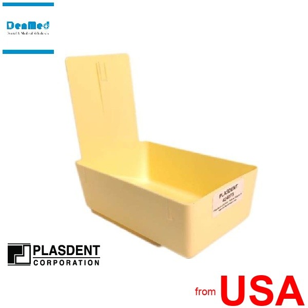 PLASDENT Lab Pan-YELLOW 19cm L x 12cm W x 6cm H , #205LP-3 Single Pl 424073