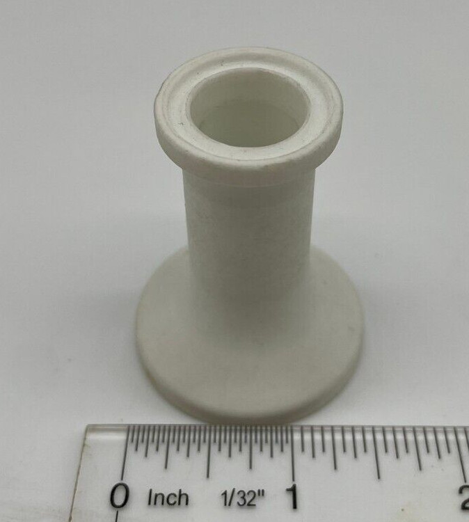 Chemglass CG-1964-B-10 CG-1964 Adapter PTFE 1″ Beaded Pipe to 3/4″ Sanitary