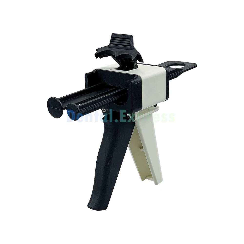 Dental Impression Mixing Dispensing Gun Universal Silicon Rubber Dispenser Guns