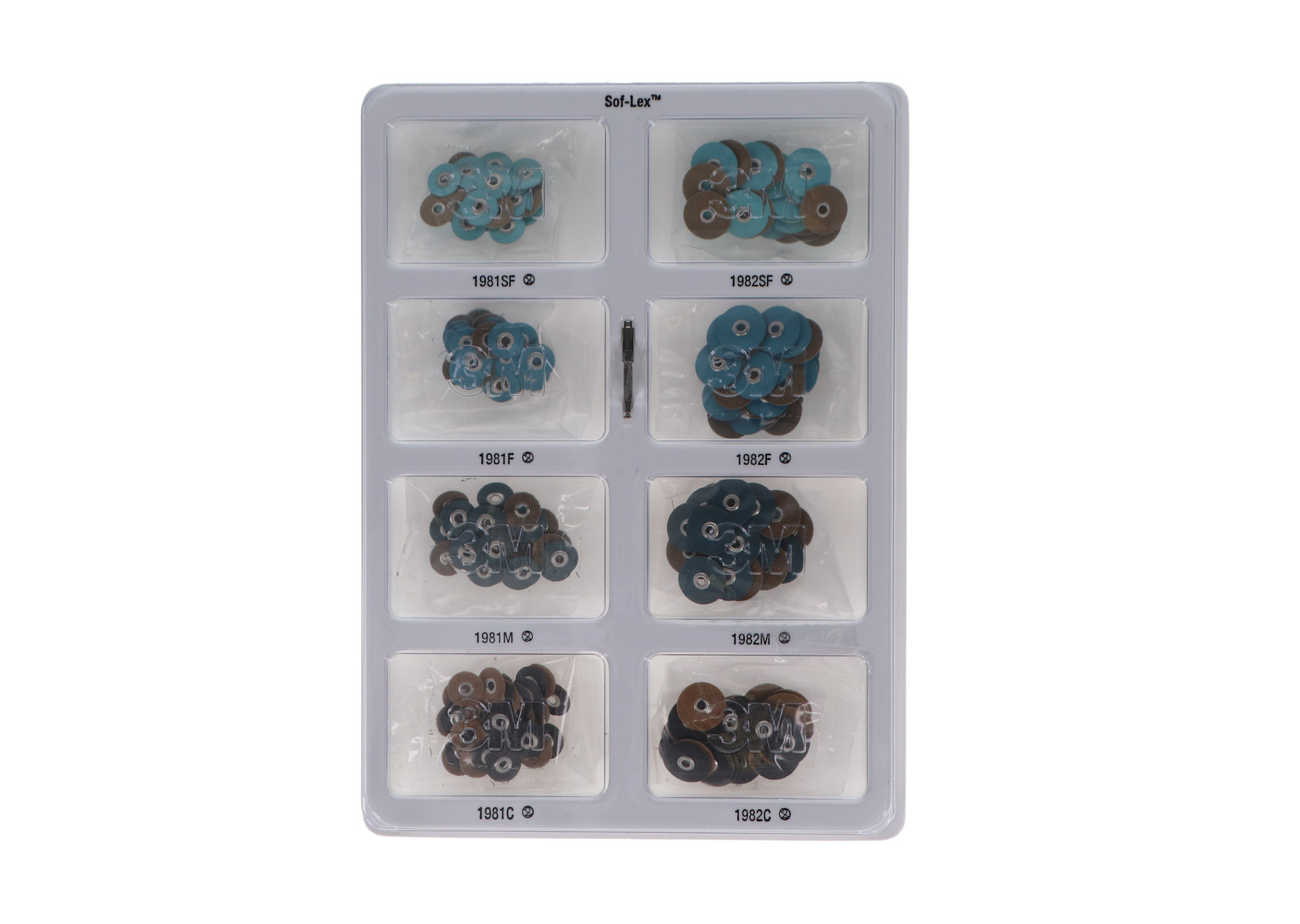 3M ESPE 1980 Sof-Lex Contouring & Polishing Pop-On Discs Right Angle Kit
