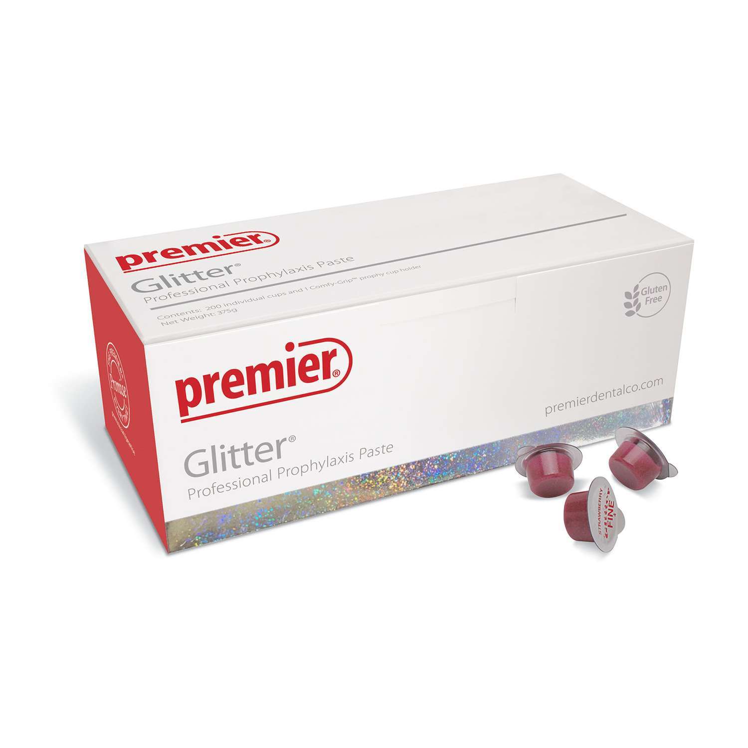 Glitter Medium Grit Mint Prophy Paste, 200 units