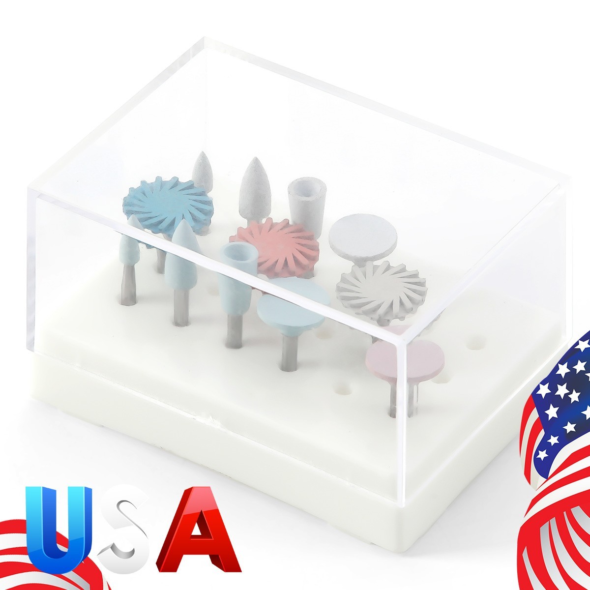 Dental Composite Polishing Kit RA2.35mm Finishing for Contra Angle Handpiece