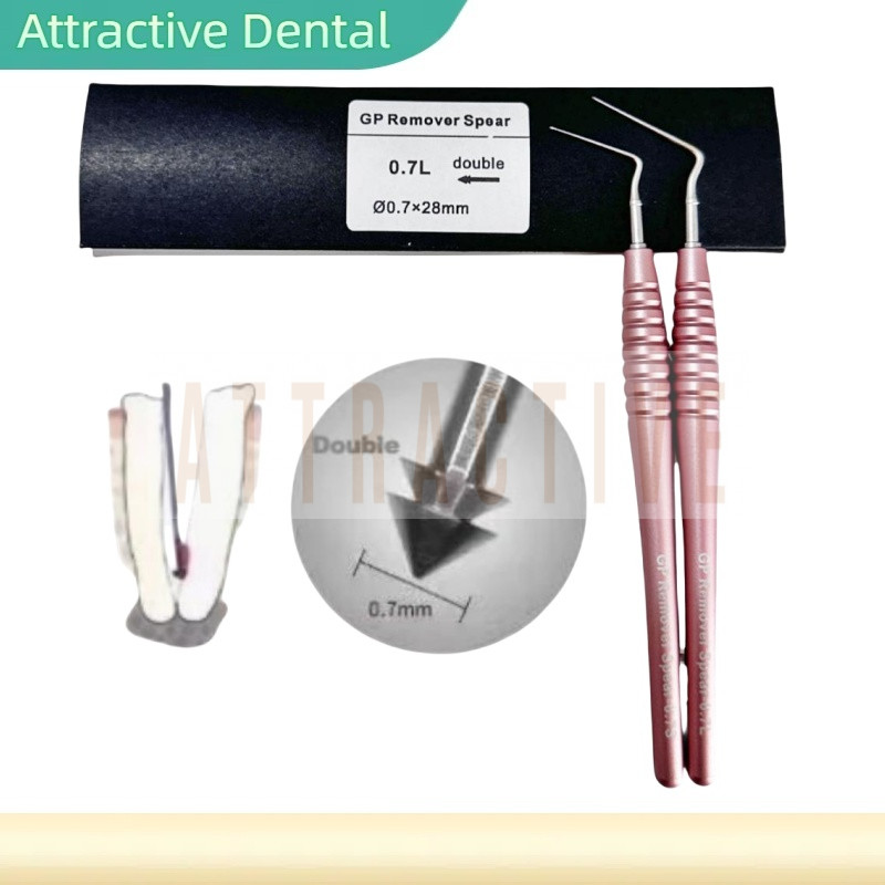 Dental Gutta Percha Removal Tool Endo GPRS Root Tip Extractor GP Remover 0.3/5/7