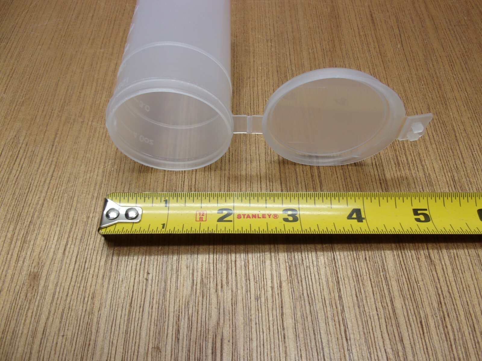 (Qty.12) Polypropylene Storage Bottles Snap Lock Screws Jewelry Parts Coins 4oz.