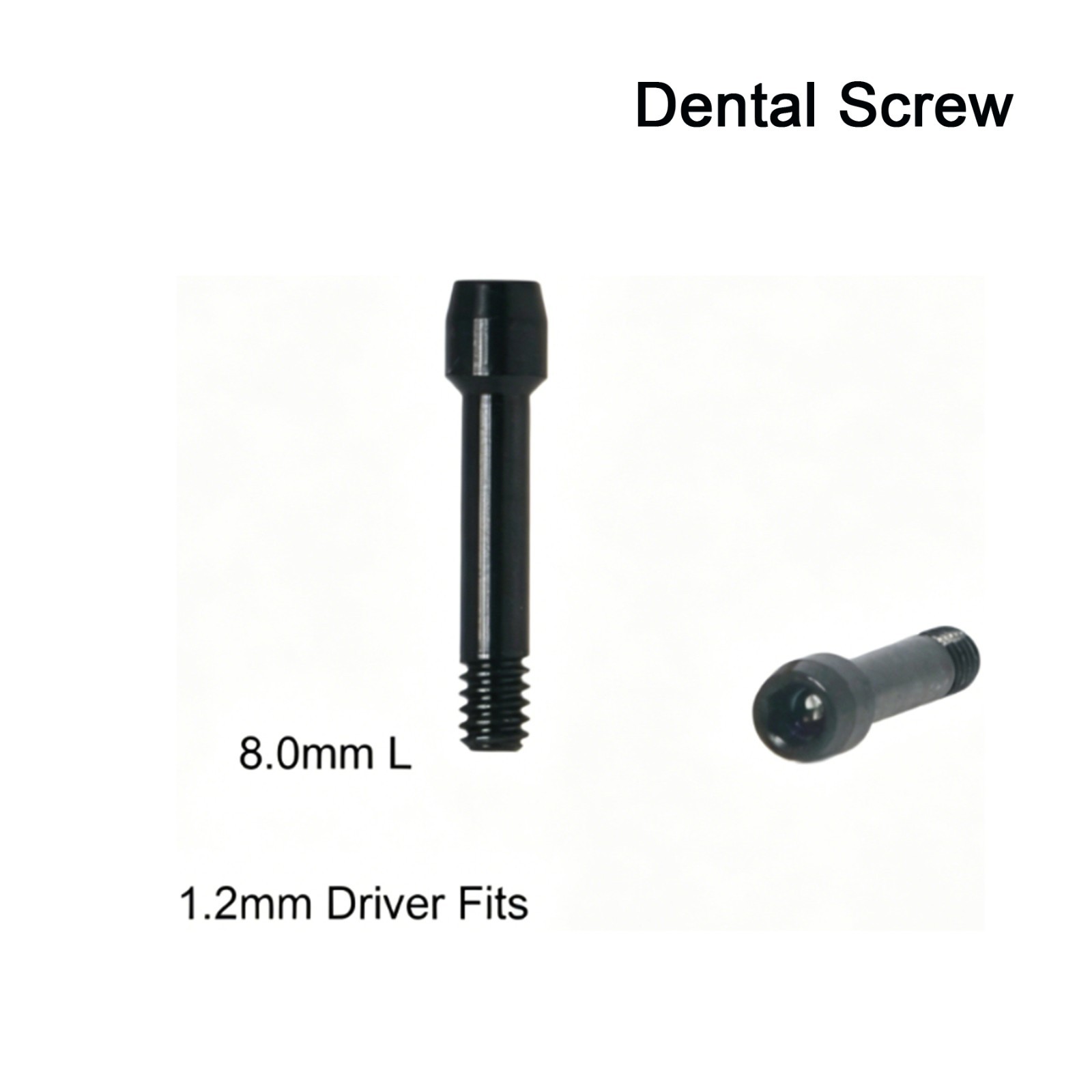 US Mini Titanium Straight Transfer Abutment Compatible with Osstem Hiossen