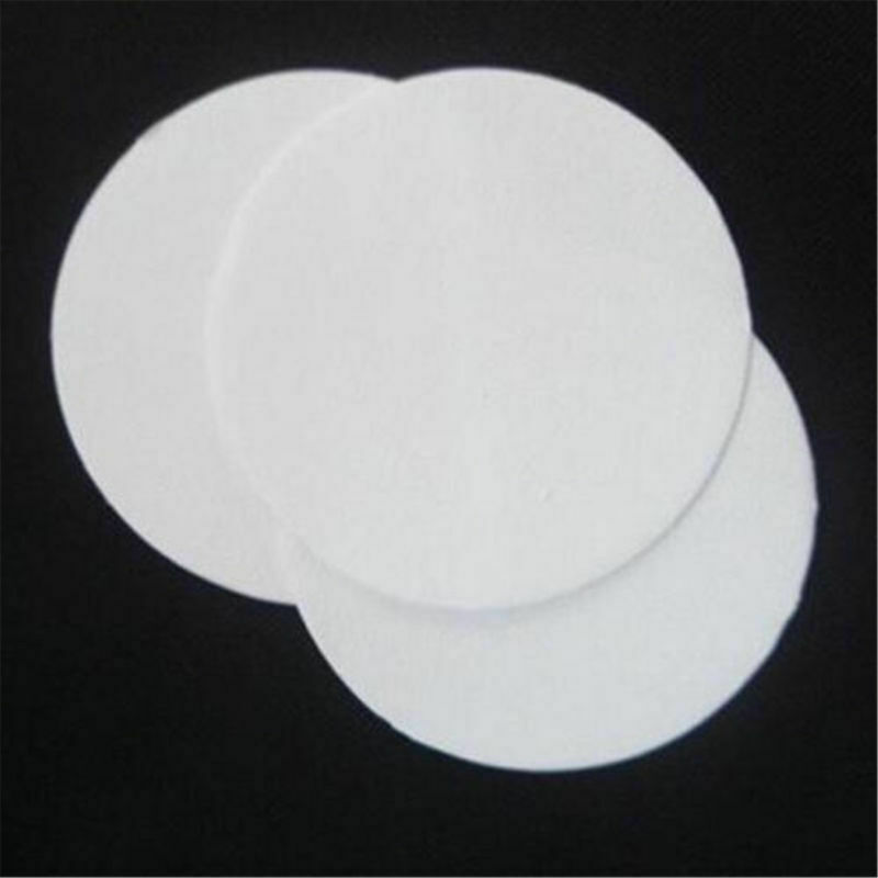 100pcs Qualitative Filter Paper Medium Speed For Laboratory Chemistry 7～12.5cm