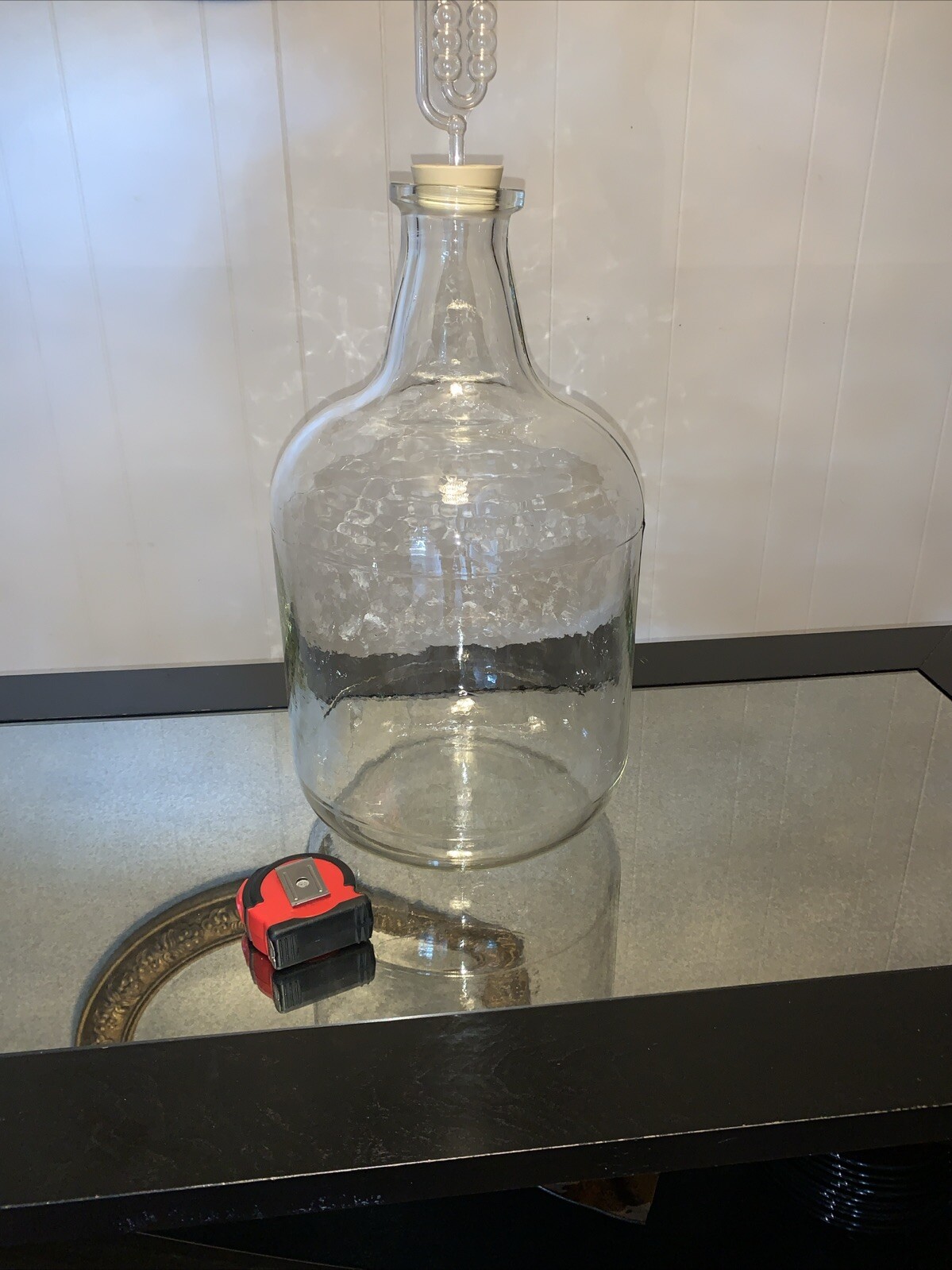 Corning Laboratory Glassware 1590 5 Gallon Bottle with Stopper Made Germany