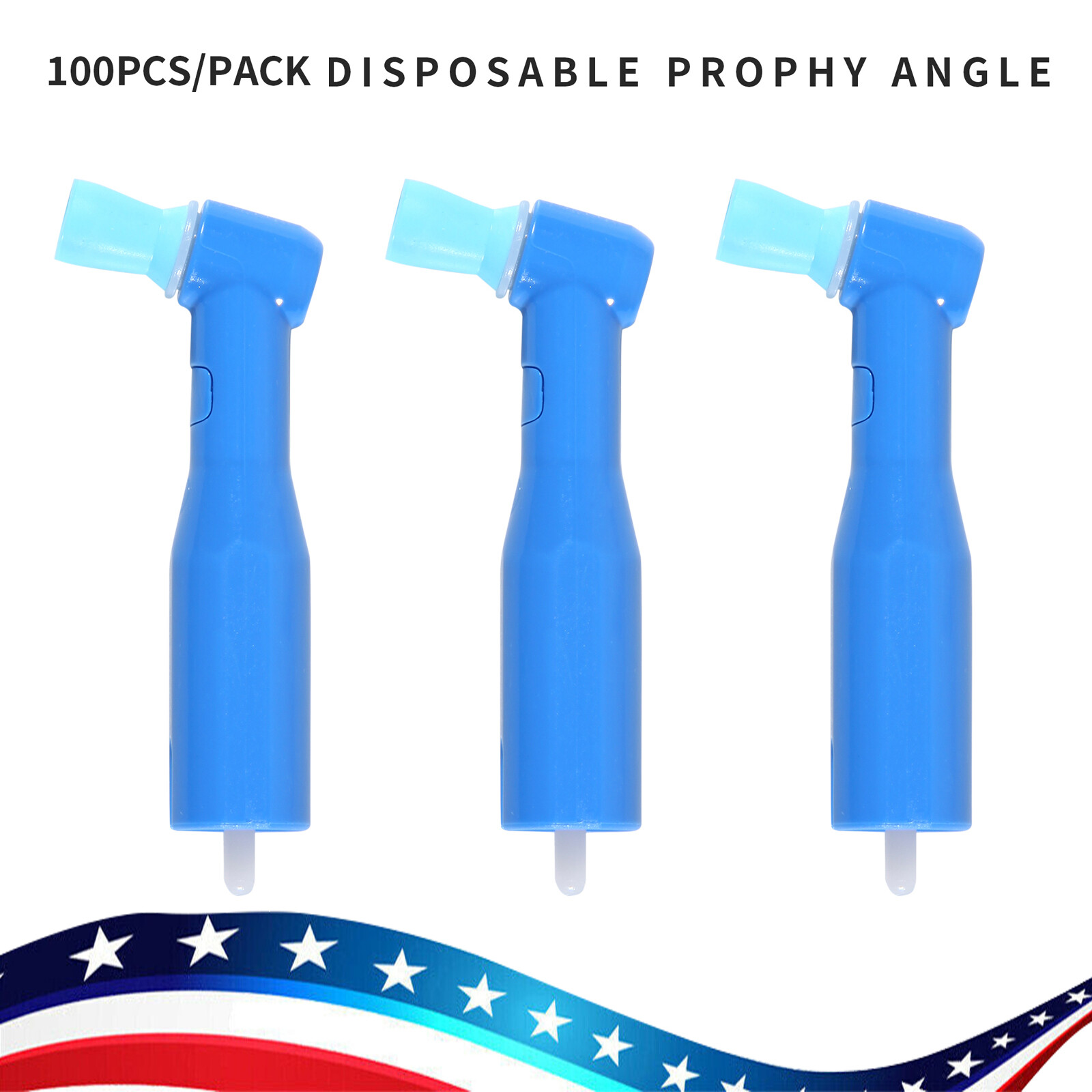 Dental Disposable Prophy Angles Regular Latex Free Contra Angle 105° – 500pcs
