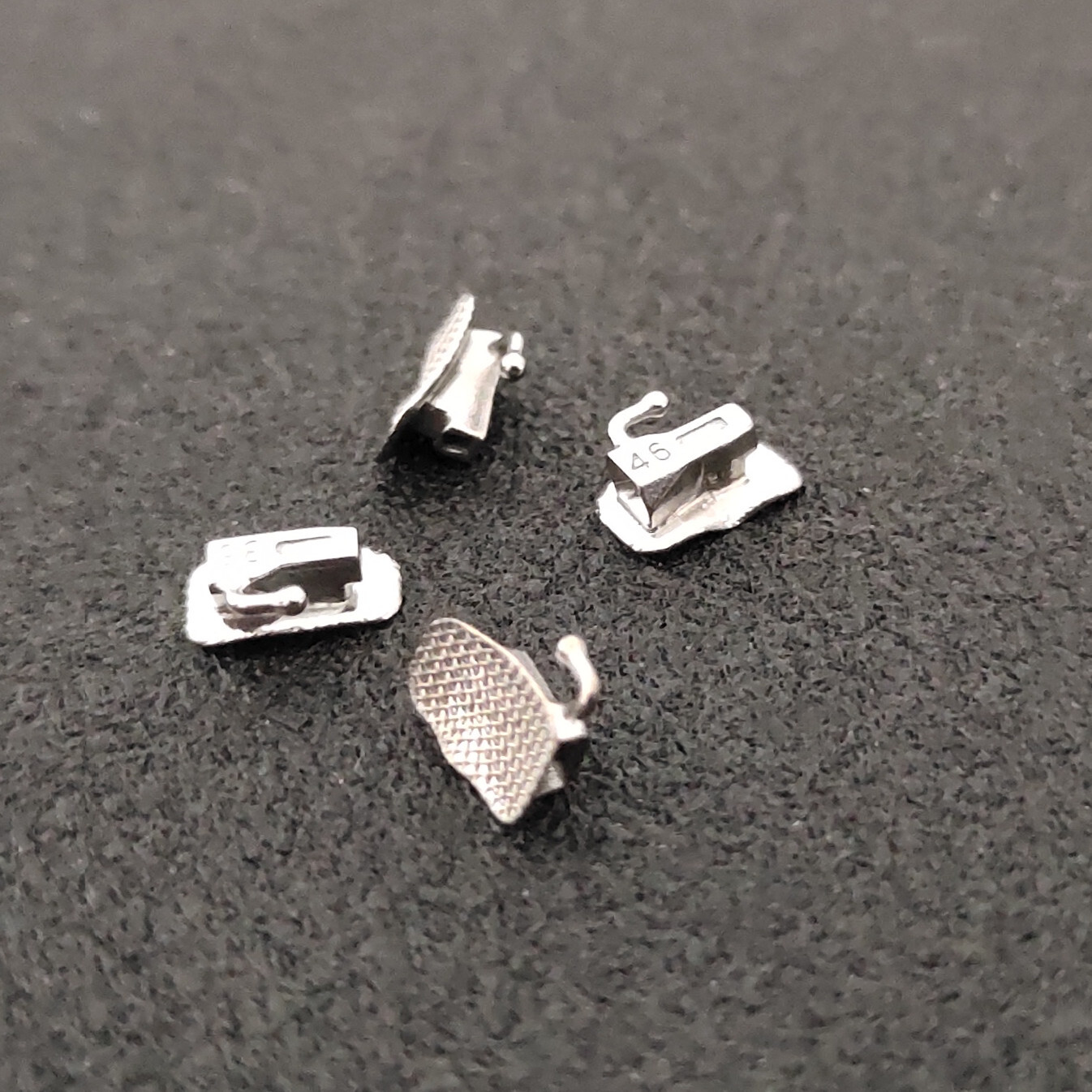 4Pieces Buccal Tubes UR/UL LR/LL 1ST /2ND 0.022/0.018 ROTH/MBT/Edgewise No-cov