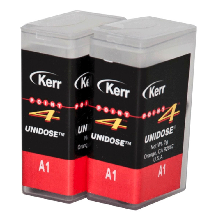 Point 4 Composite Unidose, A1 Body, Light-Cure, 0.2 Gm. Refill, 20/Box