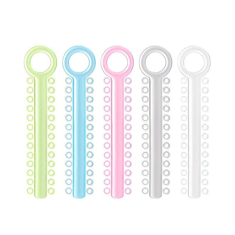 Dental Orthodontic Night-Light Luminous Elastics Ligature Ties Bands Power Chain