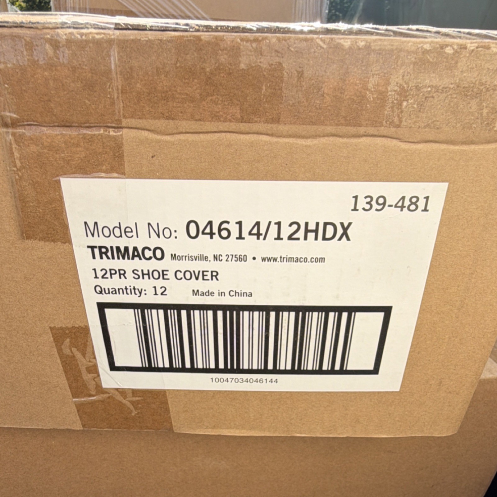 Lot of 144 HDX Disposable Shoe Guards 12 packs 12 Pair Model 04614/12HDX