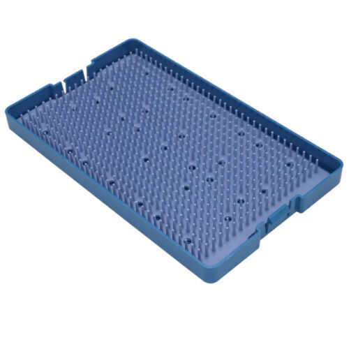 PPSU sterilization tray case sterilising w/ silicone mat surgical instrument