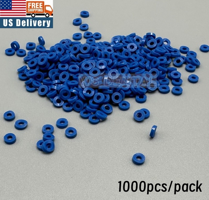 1000pcs Non-latex Dental Orthodontic Separators Spacers Elastic Teeth Gap Bands