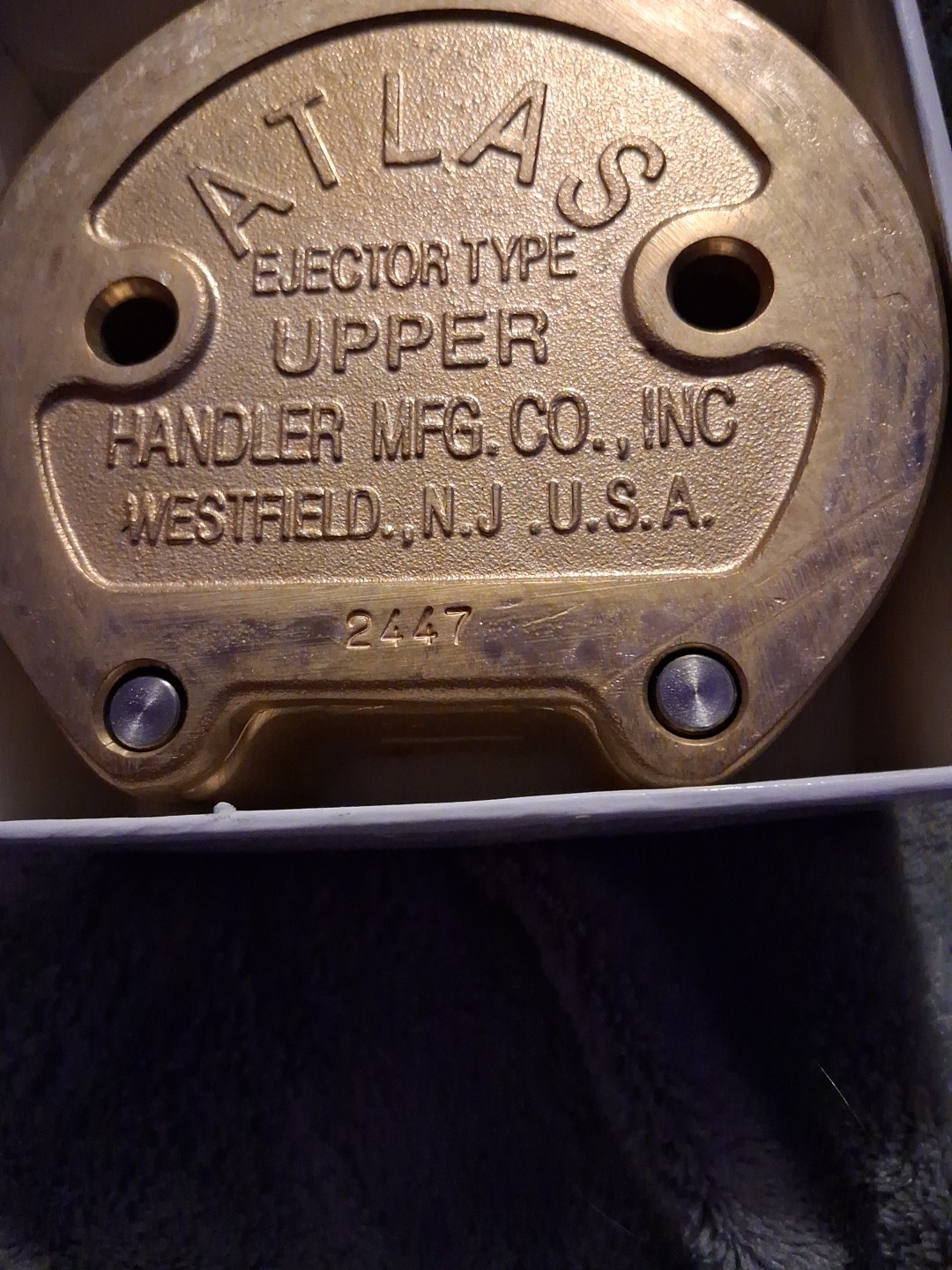 HANDLER MANUFACTURING 44U ATLAS UPPER FLASK