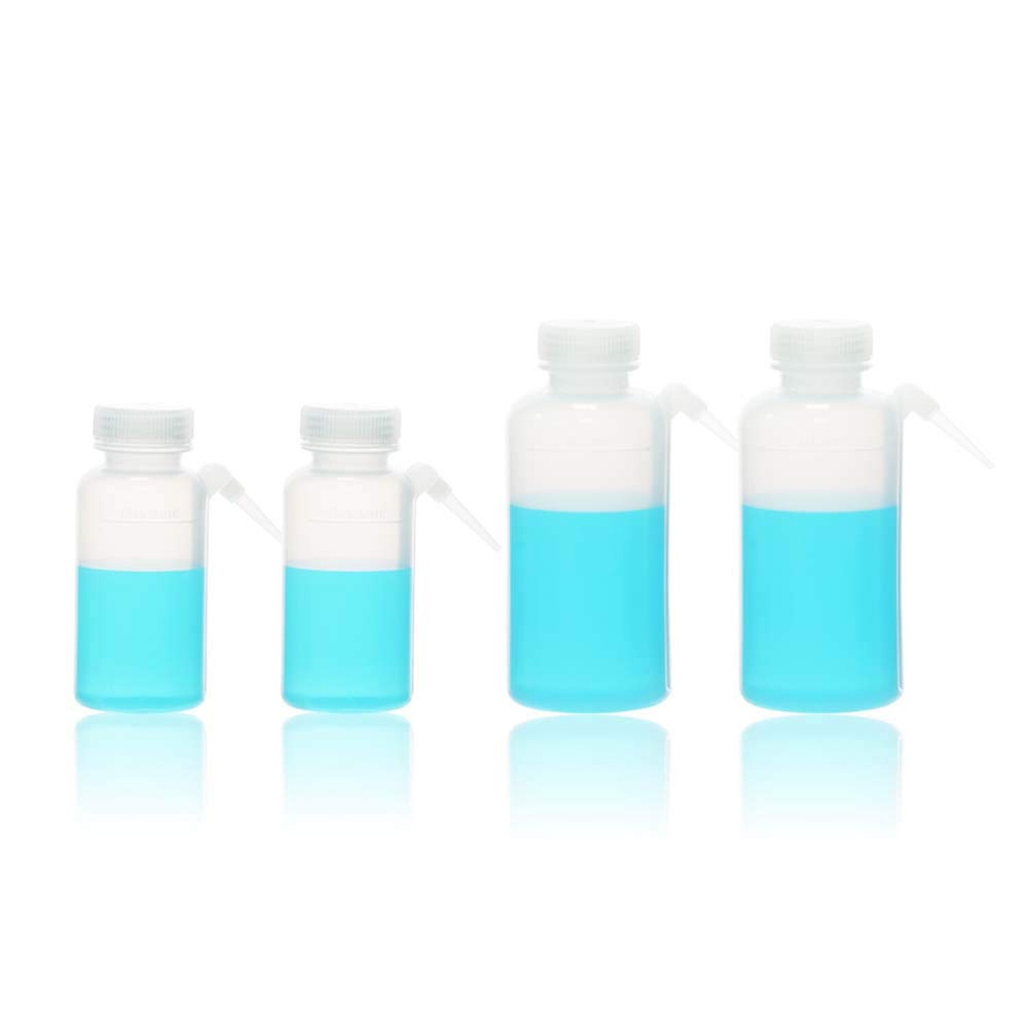 ULAB Scientific Wide Mouth Unitary Wash Bottle, 250ml 500ml 2pcs for Each Siz…