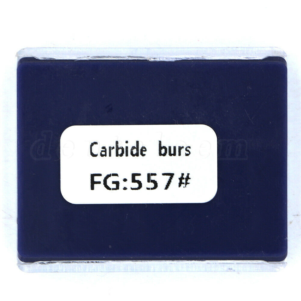 Dental 557 FGOS Surgical Carbide Burs FG-557XL 25mm 19mm Fissure Cylinderical