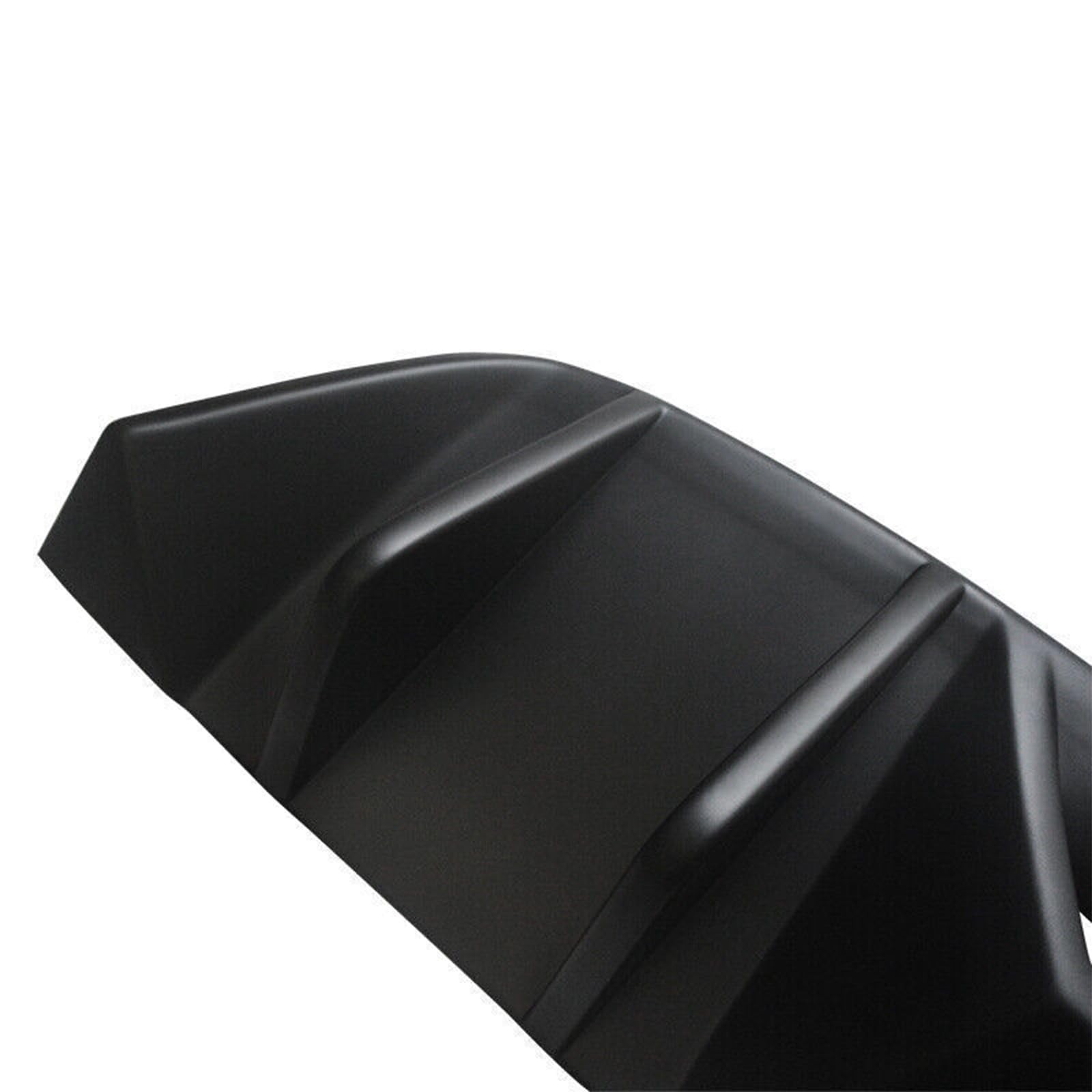 Rear Bumper Diffuser Spoiler Splitter Lip for Ford Mustang 2015-2017 Matte Black