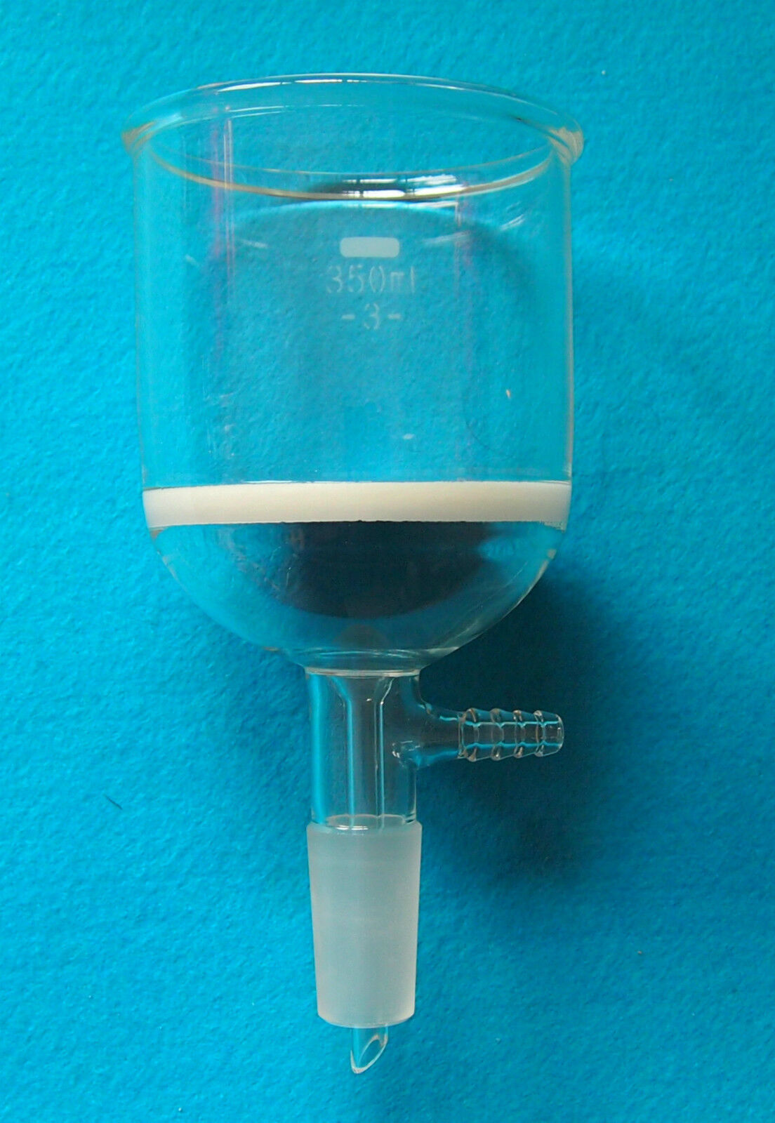 350ml 24/40 Glass Buchner Funnel #3 Suction Filter Ground Joint Lab Glassware